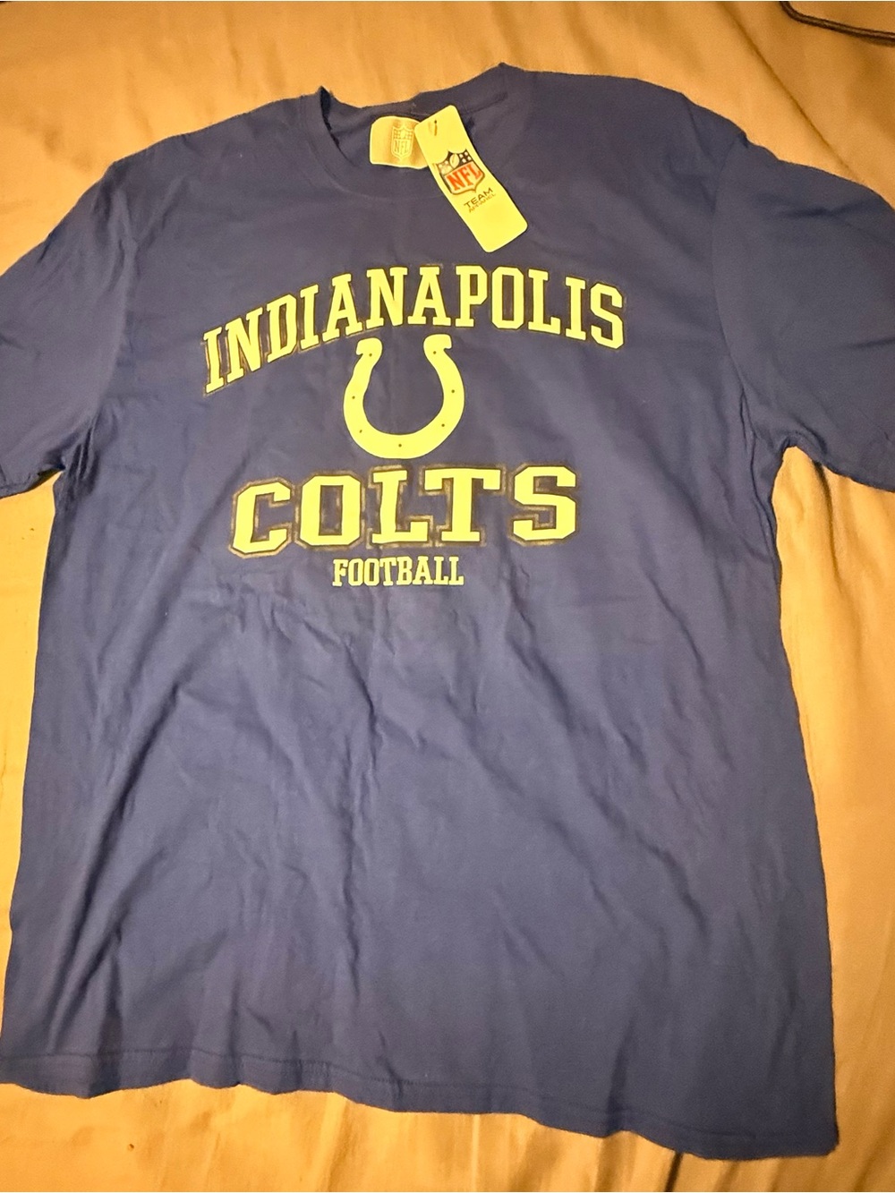 NFL Indianapolis Colts Royal Blue Short-Sleeve Logo Tee